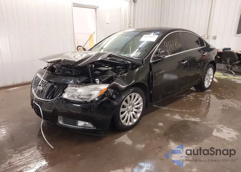2013 Buick Regal Turbo - Premium 1 from USA, damaged, VIN 2G4GS5EV1D9190117